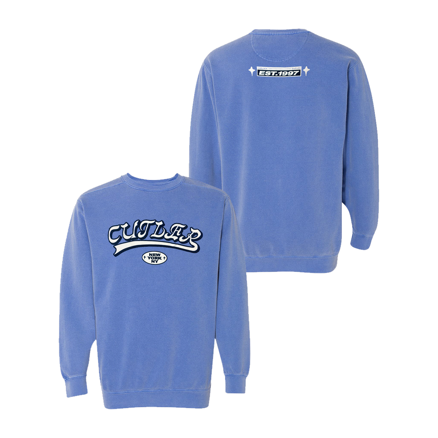 Cutler NY Crewneck - Blue