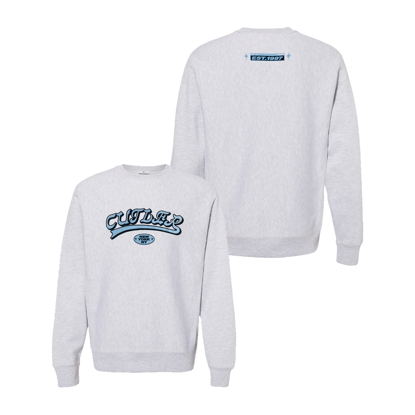 Cutler NY Crewneck - Grey